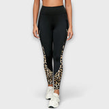 Carmo™ - Leggings s visokim strukom u leopard uzorku