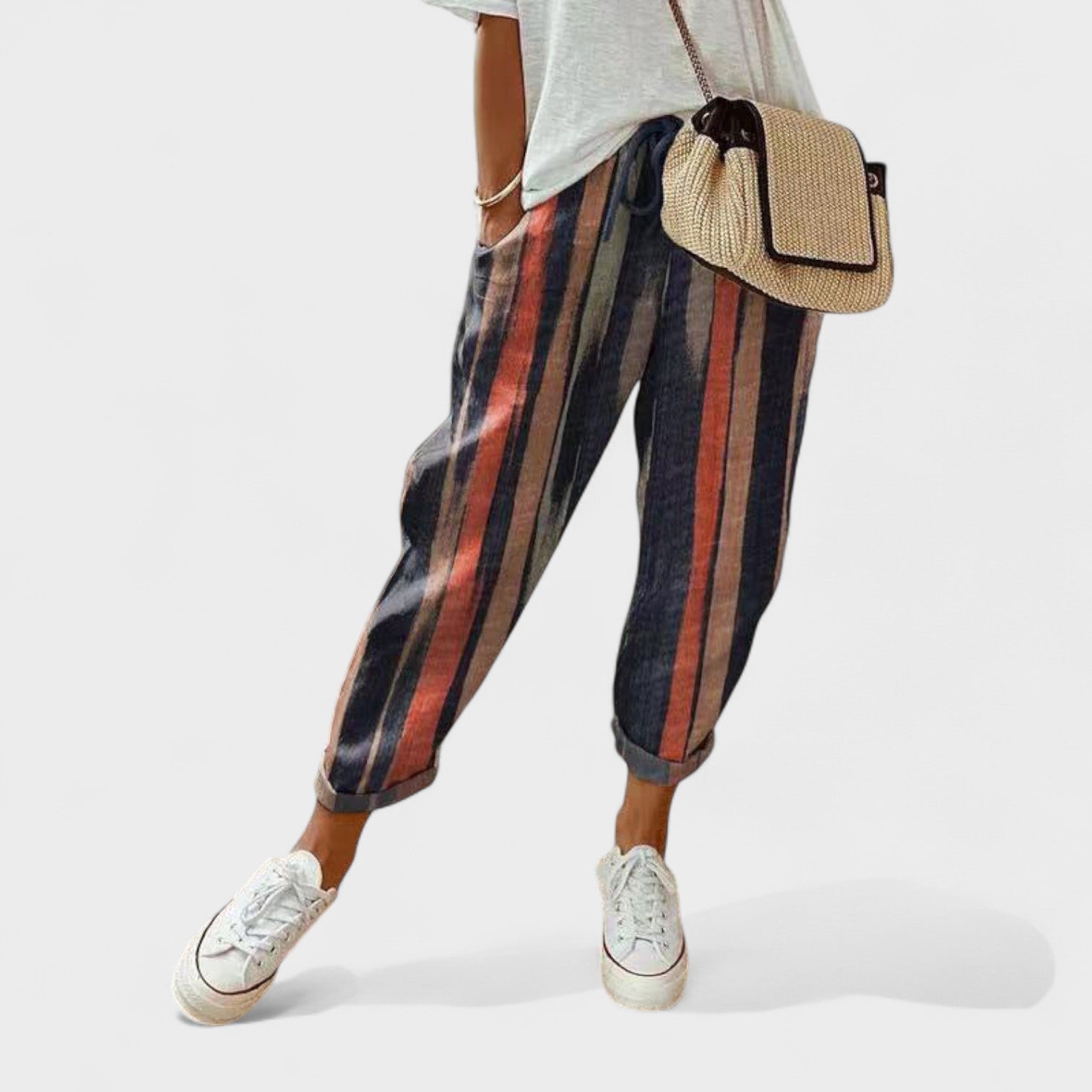 Francisca™ – Moderne i svakodnevne lanene hlače