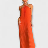 Poppy - Stylish haljina s plisiranim izrezom