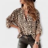 Moderna bluza s leopardskim uzorkom