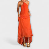 Poppy - Stylish haljina s plisiranim izrezom