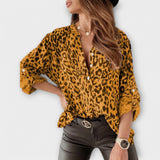 Moderna bluza s leopardskim uzorkom