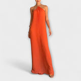 Poppy - Stylish haljina s plisiranim izrezom