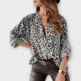 Moderna bluza s leopardskim uzorkom