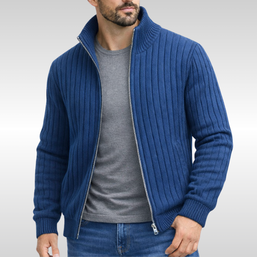 Tiberius™ – Elegantni cardigan sa zipom