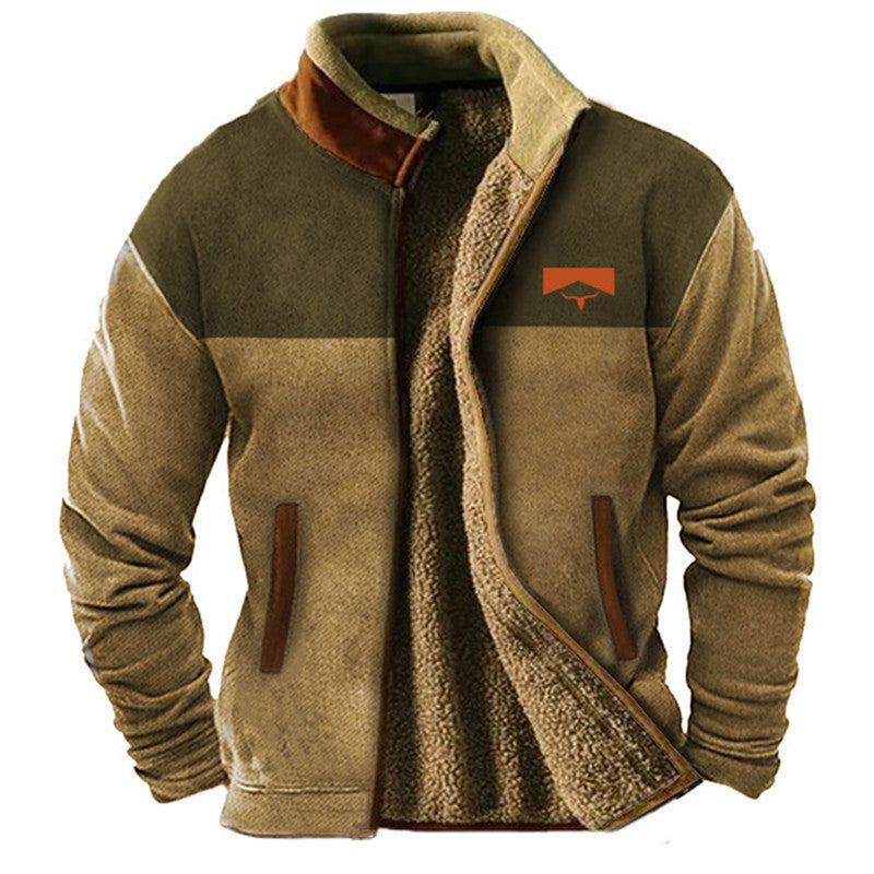 Adam – Stylish Fleece Jacket with Thermal Inner Lining