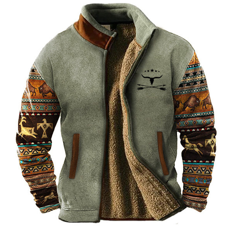 Adam – Stylish Fleece Jacket with Thermal Inner Lining