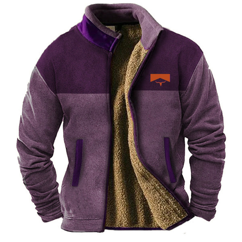 Adam – Stylish Fleece Jacket with Thermal Inner Lining